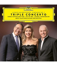 Picture of Beethoven: Triple Concerto & Symphony No. 7 by Anne‐Sophie Mutter, Yo‐Yo Ma, Daniel Barenboim, West‐ Eastern Divan Orchestra[Blu‐ray]