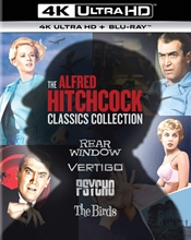 Picture of Birds / Psycho (1960) / Rear Window / Vertigo(Region Free - NO RETURNS)