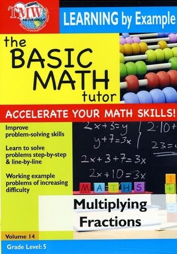 Picture of BASIC MATH TUTOR MULTIPLYING FRACTIONS