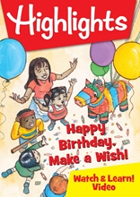 Picture of Highlights Watch & Learn!: Happy Birthday, Make A Wish!