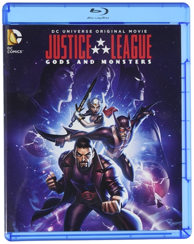 Picture of Justice League: Gods & Monsters (w/ Figurine) [Blu-ray]