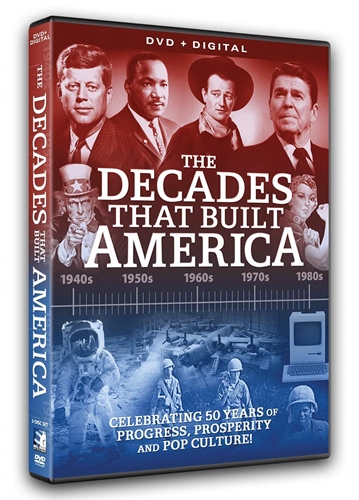 Picture of DECADES THAT BUILT AMERICA, THE DVD