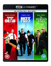 Picture of Shaun of the Dead/Hot Fuzz/The Worlds End: The 4K Collection  [2019] [Region Free](Region Free - NO RETURNS)