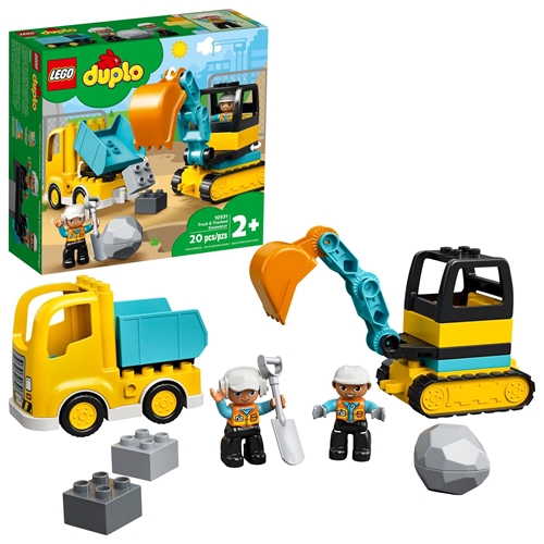 Picture of LEGO-DUPLO Town-Truck & Tracked Excavator