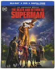 Picture of The Death and Return of Superman (Bilingual) [Blu-ray+DVD+Digital]