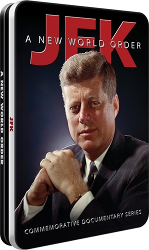 Picture of JFK A NEW WORLD ORDER (1 DVD 9) TIN