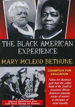 Picture of MARY MCLEOD BETHUNE CHAMPION FOR EDUCATION