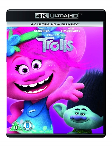 Picture of Trolls 4K (4K UHD + BRD) - 2018 Artwork Refresh(Region Free - NO RETURNS)