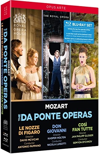 Picture of Wolfgang Amadeus Mozart: Le Nozze Di Figaro / Don Giovanni / Cosi Fan Tutte(Region Free - NO RETURNS)