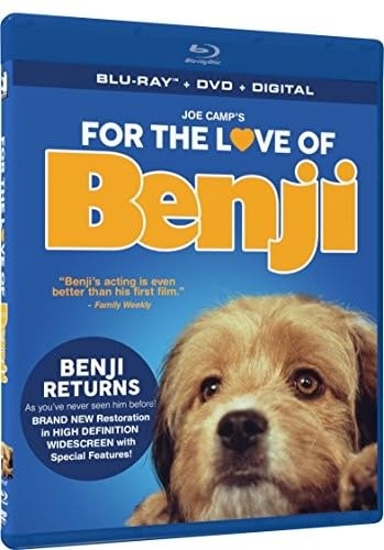 Picture of FOR THE LOVE OF BENJI - BD + DVD + DIGITAL