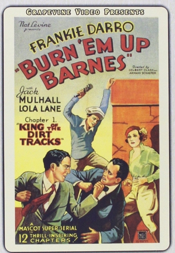 Picture of BURN EM UP BARNES (1934)