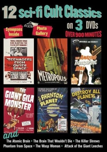 Picture of 12 SCI-FI CULT CLASSICS