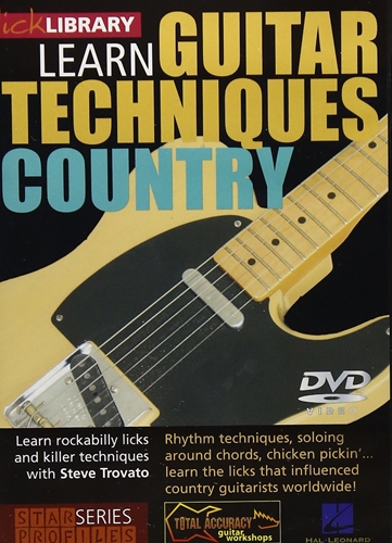 Picture of LEARN GUITAR TECHNIQUES: COUNTRY ALBERT LEE STYLE