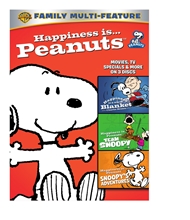 Picture of HAPPINESS IS PEANUTS: 3 PACK OF FUN