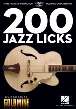 Picture of GUITAR LICKS GOLDMINE: 200 JAZZ LICKS