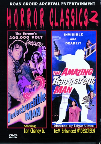 Picture of Indestructible Man/ Amazing Transparent Man  (horror Classics Vol 2)