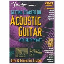 Picture of FENDER PRES: GETTING STARTED ACOUSTIC GUITAR