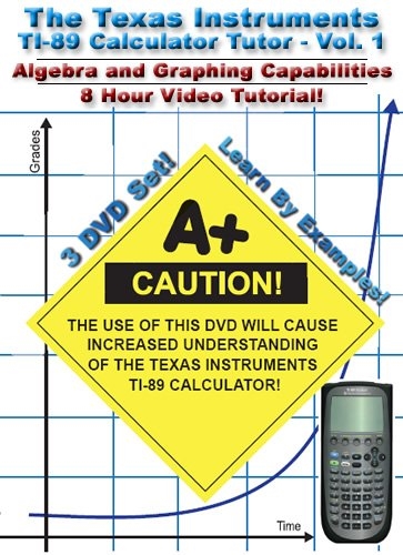 Picture of TEXAS INSTRUMENTS TI-89 CALCULATOR TUTOR 1