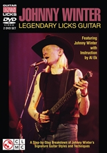 Picture of JOHNNY WINTER LEGENDARY LICKS GUITAR