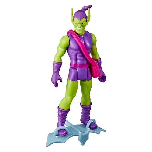 Picture of 3.75-inch Retro 375 Collection Green Goblin Action Figure Toy, 2 Accessories, Multicolored, F3820