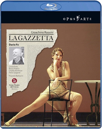 Picture of Rossini: La Gazzetta(Region Free - NO RETURNS)