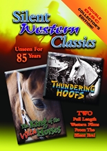 Picture of Silent Western Classics Double Feature: Thundering Hoofs/The King Of The Wild Horses