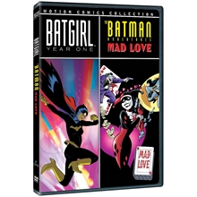 Picture of BATGIRL: YEAR ONE & BATMAN ADV: MAD LOVE MOTION