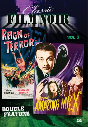 Picture of Classic Film Noir Double Feature Vol 3: Reign of Terror/ the Amazing Mr. X