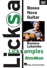 Picture of BOSSA NOVA GUITAR LICKSAMPLES