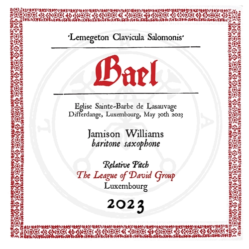 Picture of The Lesser Key Of Solomon-Bael (CD)  by Jamison Williams