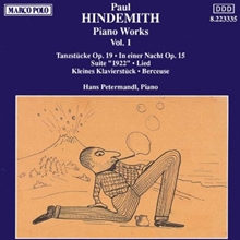 Picture of HINDEMITH: Piano Works, Vol. 1  by Vol. 1 by Hans Petermandl HINDEMITH: Piano Works