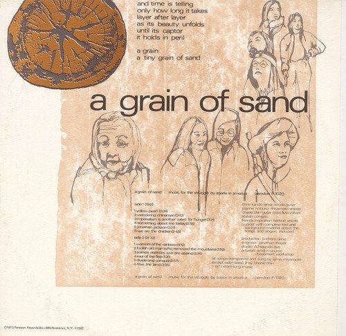 Picture of A Grain of Sand: Music for the Struggle  by Chris Kando Iijima