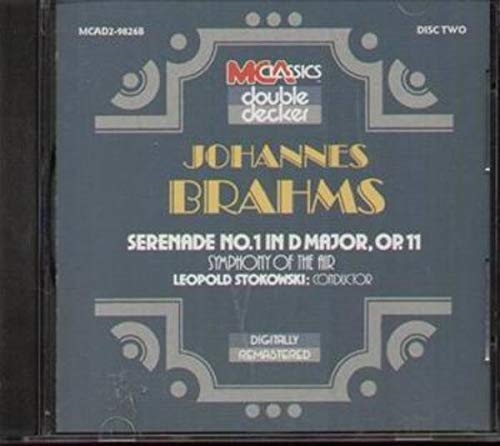 Picture of Brahms: Serenade No. 1 in D Major, Op. 11 - Symphony of the Air - Disc Two