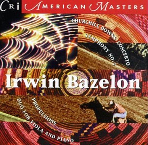 Picture of Bazelon 'Churchill Downs' Chamber Concerto / 'Propulsions' For Percussion Ensemble Both W.Comp