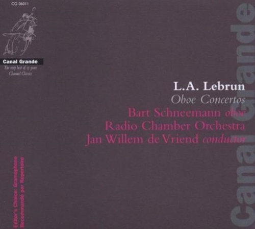 Picture of Lebrun: Oboe Concertos No. 1, 2 and 4