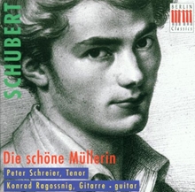 Picture of Schubert: Die schone Mullerin D.795 (arranged for voice and guitar  by Franz Schubert