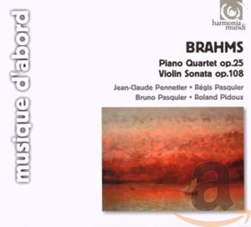 Picture of Brahms: Piano Quartet; Violin Sonata