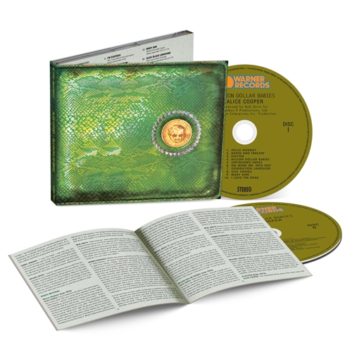 Picture of Billion Dollar Babies (50th Anniversary Deluxe Edition)(2CD)  by Alice Cooper