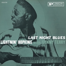 Picture of LAST NIGHT BLUES (BLUESVILLE ACOUSTIC SOUNDS SERIES)(CD)  by LIGHTNIN/TERRY, SONNY HOPKINS