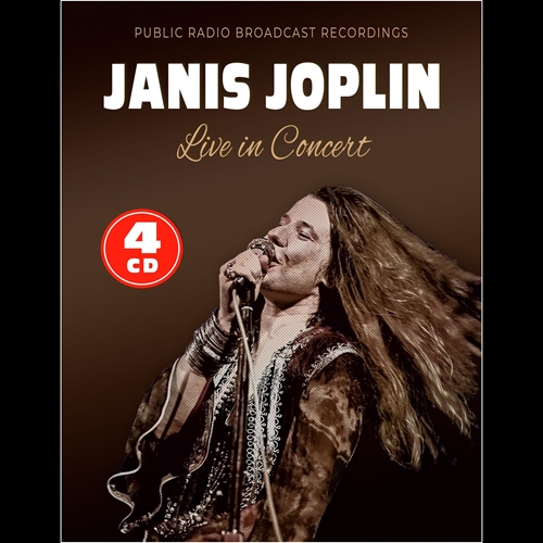 Picture of Live In Concert / Radio Broadcasts 1967-1969 (4CD)  by Janis Joplin