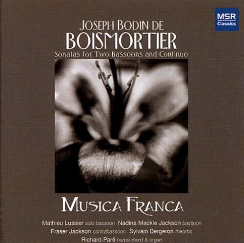 Picture of Boismortier: Sonatas for 2 Bassoons and Continuo - Musica Franca  by Boismortier: Sonatas for 2 Bassoons and Continuo - Musica Franca by Mathieu Luss