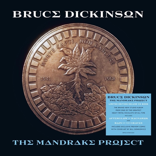 Picture of The Mandrake Project (Super Deluxe CD Bookpack Edition)(CD)  by Bruce Dickinson