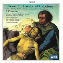 Picture of Telemann: Passions-Oratorium (TWV 5:5) and Cantatas