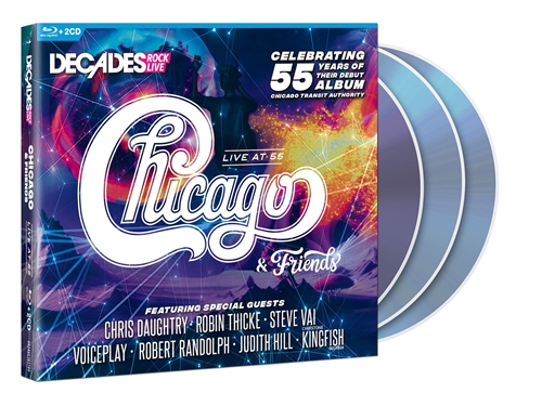 Picture of LIVE AT 55 (2CD+BLR)  by CHICAGO AND FRIENDS