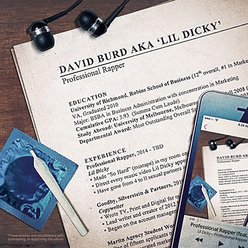 Picture of PROFESSIONAL RAPPER (2CD)  by LIL DICKY