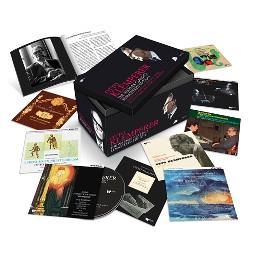 Picture of The Complete Warner Classics Remastered Edition: Symphonic works & Concertos - EMI Columbia, HMV, Electrola & Parlophone Recordings (95CD Box Set)  by Otto Klemperer