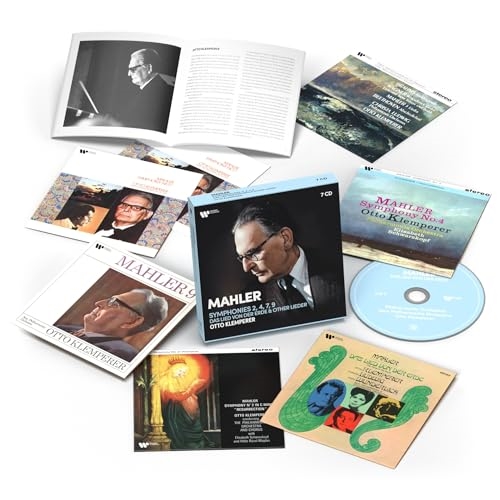 Picture of Mahler: Symphonies Nos. 2, 4, 7, 9, Das Lied von der Erde & other Lieder (7CD)  by Otto Klemperer