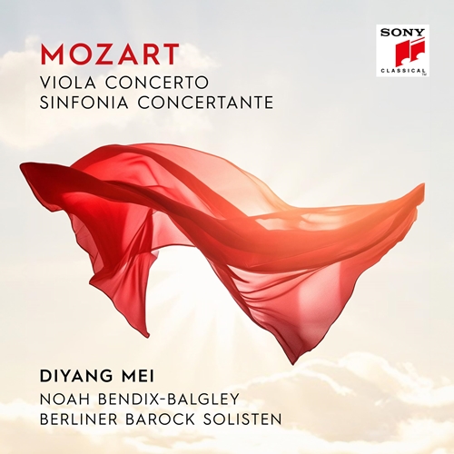 Picture of Mozart: Viola Concerto & Sinfonia Concertante (CD)  by Berliner Barock Solisten & Diyang Mei & Noah Bendi