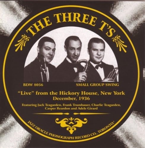 Picture of Live From The Hickory House, New York  by New York by The Three T's Live From The Hickory House