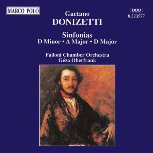 Picture of Donizetti: Sinfonias, Transcribed from String Quartets  by Transcribed from String Quartets by  Donizetti: Sinfonias